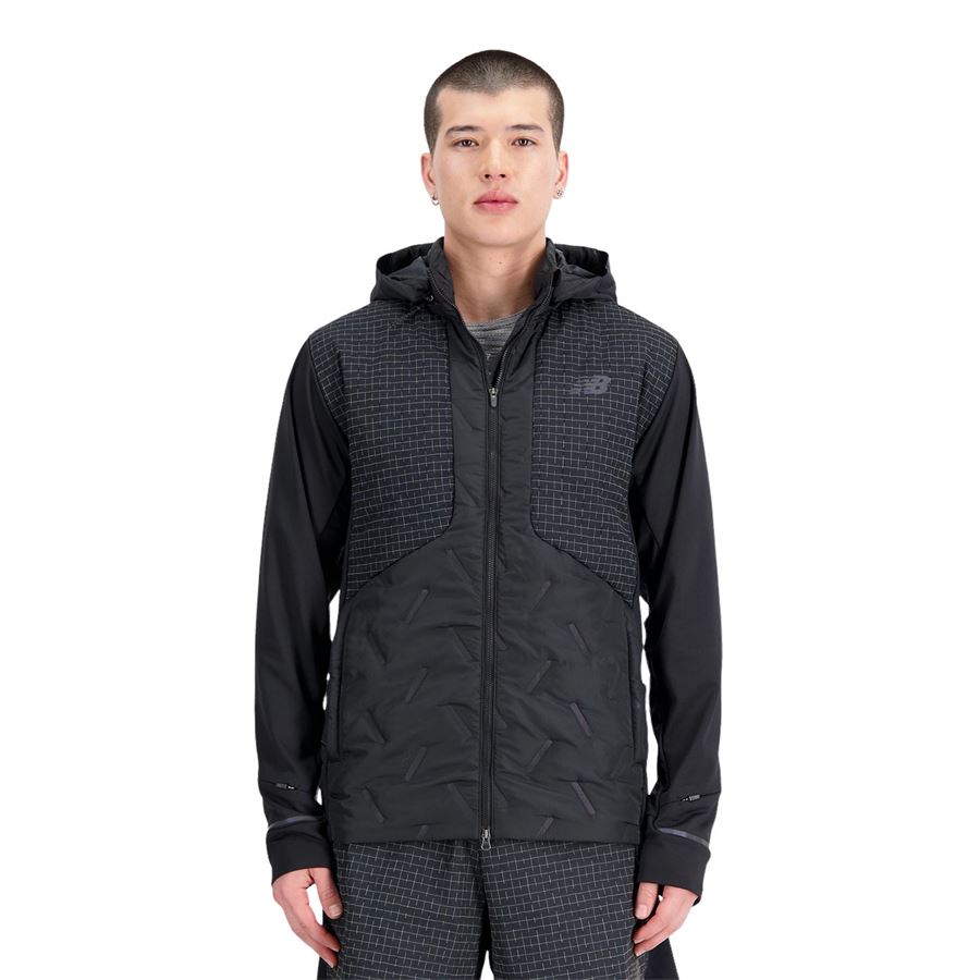 IMPACT RUN LUMINOUS HEAT JACKET New Balance | MJ33256BK